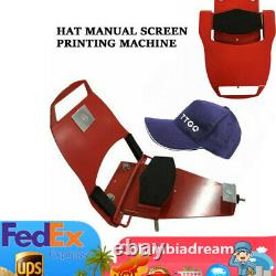 Multi-color Hat Champ Screen Printing Press Machine Printer with Standard Platen