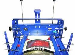 New 1 Color Safety Helmet Screen Printing Machine Hard Material Caps Printing