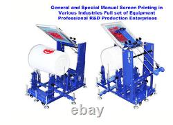 New Listing 11.8-31.5 Diameter Cups Bottle Tube Curved Screen Printing Machine