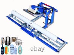 New Listing 7Diameter Curved Screen Printing Machine for Tube Bottle DIY Supply