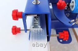 OPEN BOX-4 Color 1 Station Table Screen Press Printer Single-Rotary Micro-adjust