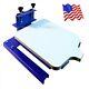 One Color Spinning T-shirt Screen Printing Machine Two Directions Head Shaking