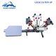 Pickup 4 Color 1 Station Screen Printing Press Machine With Micro Registration