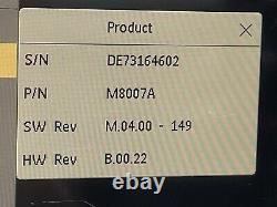 Philips IntelliVue MP70 Touch Screen Monitor With Speed Point Assembly SW Rev M