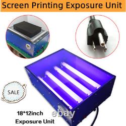 Plate Screen Printing Machine Exposure Unit Screen Printing LED Light Box 60W