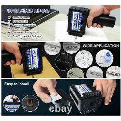 Portable Handheld Smart Date Coder Inkjet Printer Ink Label Machine 3.7 Screen