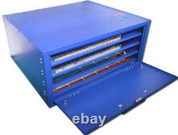 Screen Printing Dryer 4 Layer Screen Frame Curing Machine Drying Cabinet 21x 25