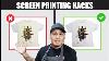 Screen Printing Hacks That Work Extremely Well