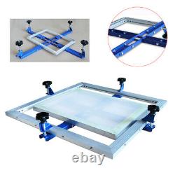 Screen Printing Machine 60x60CM Tension 18N Self-Stretching Plate Making Frame