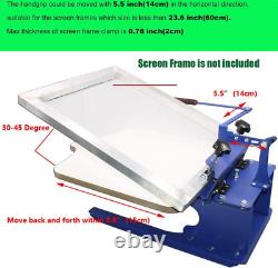 Screen Printing Machine Silk Screen Printing Press 1 Color T-Shirt Press