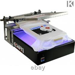 Screen Printing Machine with Exposure UV All in one Printer Kit Silkscreen
