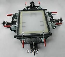 Screen Printing Plate Making Machine Kit with Screen Stretcher Exposure Unit
