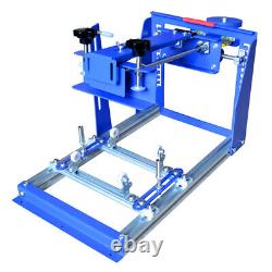 Screen Printing Press Curved Screen Printing Machine for Cup/Pen/Bottle etc. DIY