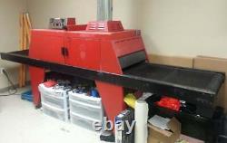 Screen printing equipment screening printer conveyor dryer press flash- MICHIGAN