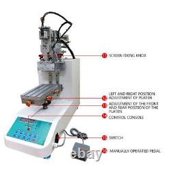 Semi-auto Screen Printing Machine High Precision Screen Printing Machine 110V