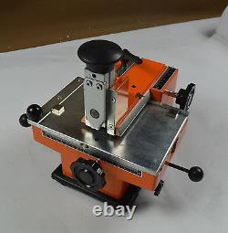 Semi-automatic Plate Embossing Machine Metal Marking Machine Stamp Screen Print