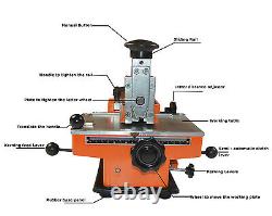 Semi-automatic Plate Embossing Machine Metal Marking Machine Stamp Screen Print