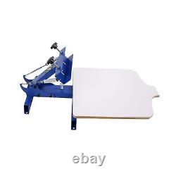 Single 1 Color Station T-Shirt Silk Screen Printing Machine Commercial Bargai