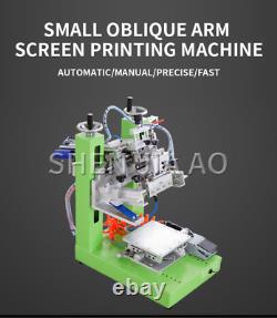 Small semi-automatic screen printing machine desktop desktop pneumatic flat scre