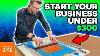 Start A Screen Printing Business For Under 300