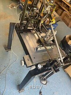 Systematic Automation Silk Screen Printer f1-20 Semi-Automatic