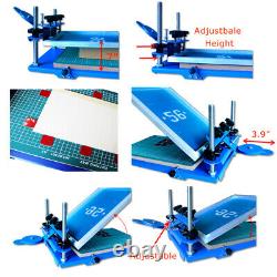 TECHTONGDA Adjustable Screen Printer Desktop Screen Printing Machine 12x18