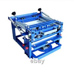 TECHTONGDA Curved Screen Printing Machine Manual Cylinder Screen Print Equipment