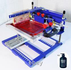 TECHTONGDA Curved Screen Printing Machine for Packaging Bottles/Mugs/Pen etc