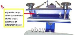Table-board Single Color Screen T-shirt Printing Press Machine with Fixed Pallet