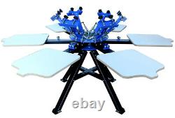 TechTongda Screen Printing Machine for Commercial Industry 6 Color for DIY New