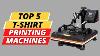 Top 5 Best T Shirt Printing Machines 2023 On Amazon