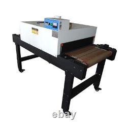 USA-6 Color 6 Station Screen Printing Machine + 220V 4800W Conveyor Tunnel Dryer