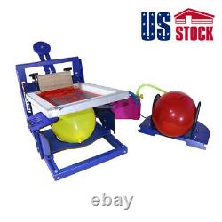 USA-Manual Balloon Silk Screen Printing Machine Kit for Balloon DIY Printer