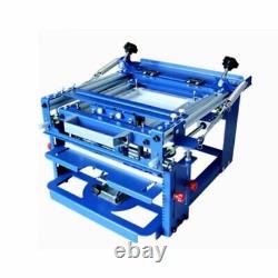 USA Manual Cylinder Curved Screen Printing Press Machine for Cup / Mug / Bottle