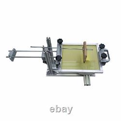 USA Manual Cylinder Screen Printing Machine with 10 Squeegee and 6pcs Screens