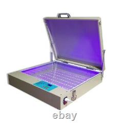 USA Tabletop Precise 20 x 24 80W LED UV Exposure Unit Screen Printing Machine