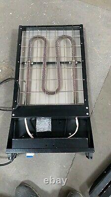 USED 18 x 24 Movable Flash Dryer Screen Printing Heating Machine Rotary 1800W