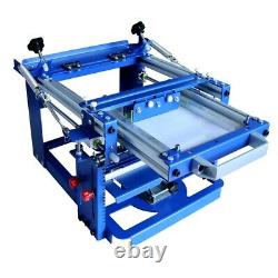 USED -Manual Cylinder Screen Printing Machine Ball Pen Cup Bottle Curve Press