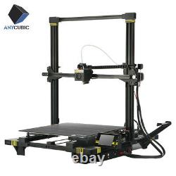US ANYCUBIC 3D Printer Metal Chiron Dual Z-Axis UI TFT Screen 400400450mm PLA