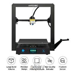 US Anycubic Mega X 3D Printer Kit Large Print Size 3.5TFT Screen Full Metal