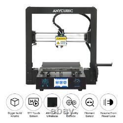 US Anycubic i3 Mega S 3D Printer Resume Print 3.5 TFT Screen + 10m PLA Filament
