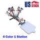 Us Stock 4 Color 1 Station Screen Printing Press Machine T-shirt Printer