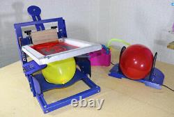 US STOCK Manual Balloon Screen Printing Machine Kit for Balloon DIY Printer