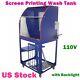 Us-screen Printing Machine Wash Tank Vertical Rinse Sink Washout Booth