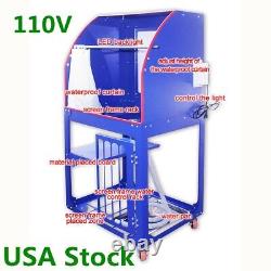 US-Screen Printing Machine Wash Tank Vertical Rinse Sink Washout Booth