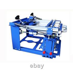 US Stock Manual Cylinder Curved Screen Printing Machine for Cup / Mug / Bottle