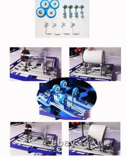 US Stock Manual Cylinder Curved Screen Printing Machine for Cup / Mug / Bottle