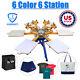 Us Stock Pick-up 6 Color 6 Station Carousel T-shirt Silk Screen Printing Machine