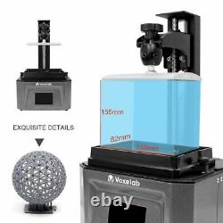 US Voxelab Proxima Resin 3D Printer 6 inch 2K Mono LCD UV Photocuring New White