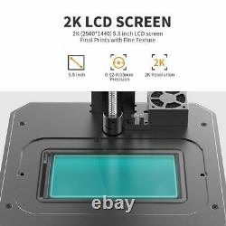 Used CREALITY LD002R 3D Printer 119X65X160mm UV Resin 2K Color Screen Air Filter